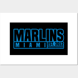 Miami Marlins 02 Posters and Art